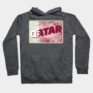 Qatar Vintage style retro souvenir Hoodie